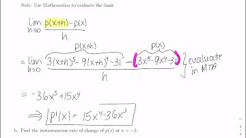 Sec  2.2: Derivative as a Function Video 5