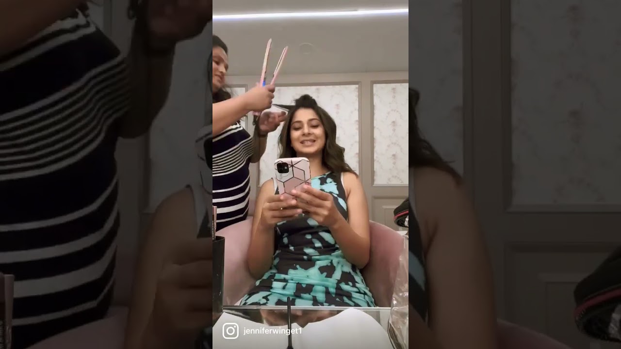 Jennifer winget bts makeup... #jenniferwinget #beautiful #jeran #trending #explore #bollywood