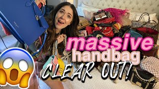 Handbag Declutter | My ENTIRE Handbag Collection Reduced by Half!