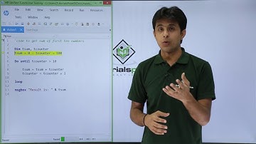 HP UFT/QTP - Do Until Loop