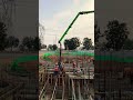 Casting by boom placer 🔥🔥 #construction #civilengeenring #concretereinforcement #reinforcedconcrete