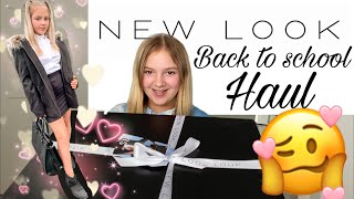 New Look Back To School Haul 