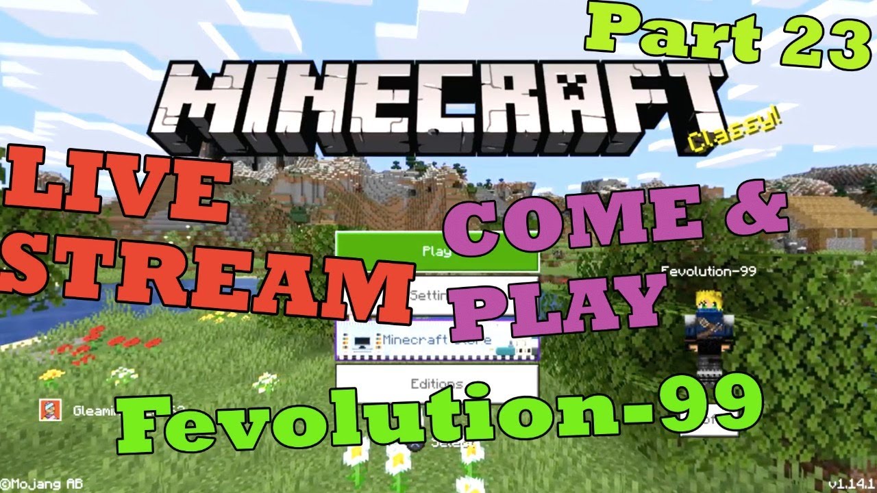 Minecraft LIVE STREAM With Friends - YouTube