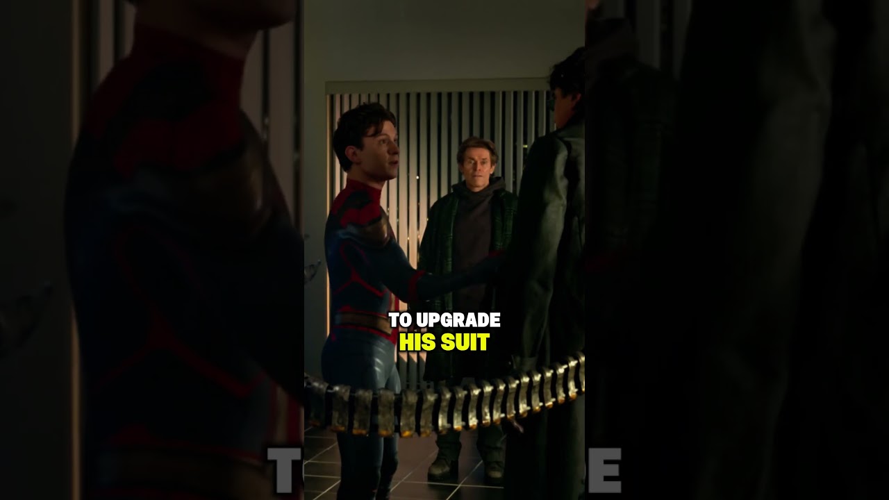 Doc Ock didn't return Peter's nano tech #marvel #mcu