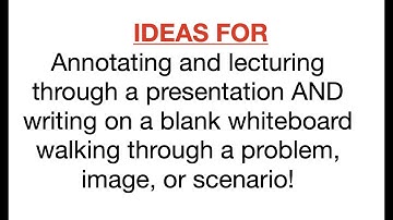 HOW TO: Annotate over slideshow and record it!