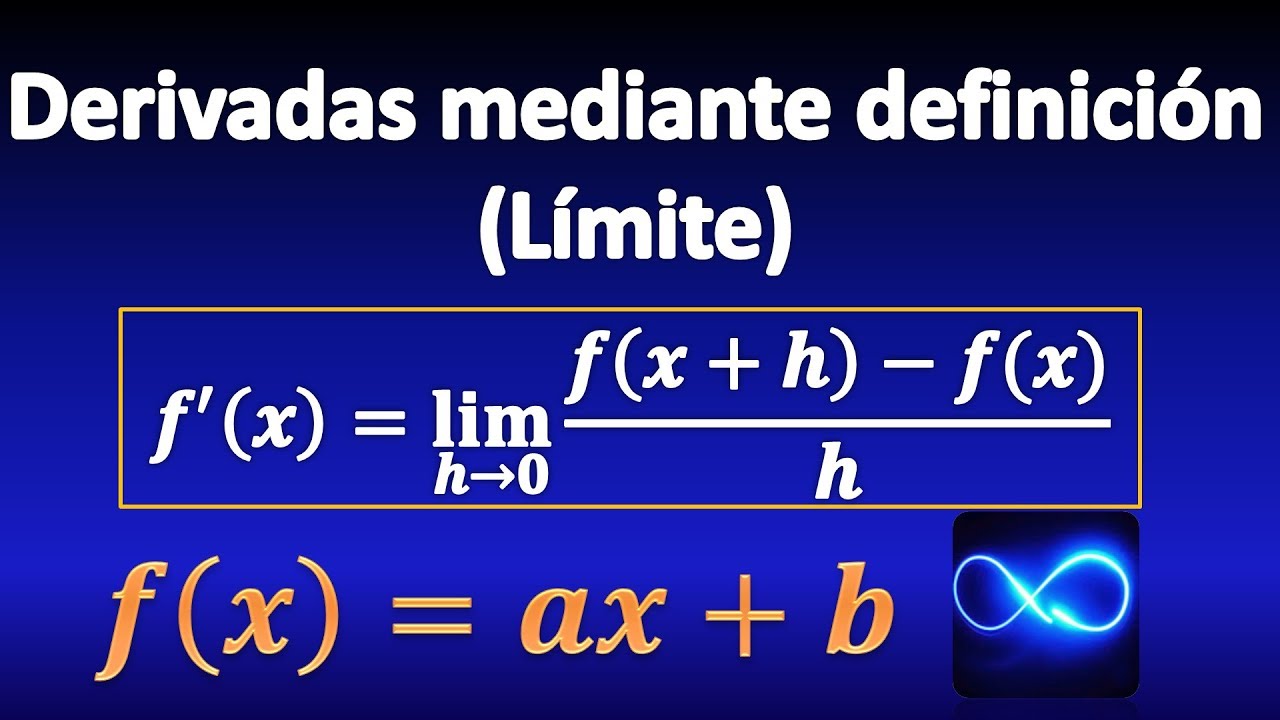 06 Derivada Usando Definicion Como Limite Funcion Lineal F X Ax B Youtube 06 Derivada Usando Definicion Como Limite Funcion Lineal F X Ax B Youtube