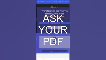 AI Tools - Ask Your PDF #shorts
