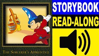 Mickey Mouse Read Along Story Book The Sorcerers Apprentice Read Aloud Story Books For Kids