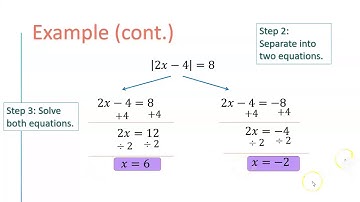 Solving Multi-Step Absolute Value Equations