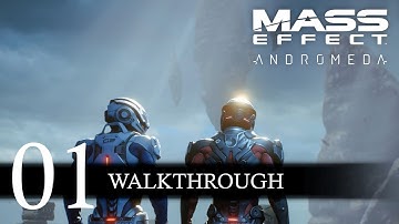 Mass Effect: Andromeda Walkthrough Part 1 (No Commentary/Full Game)