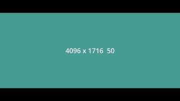 50P 4096 x 1716 video and audio sync accuracy test