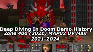 Zone 400 (2021) MAP02 UV Max Record Progression (2021-2024) :: ...Doom Demo History