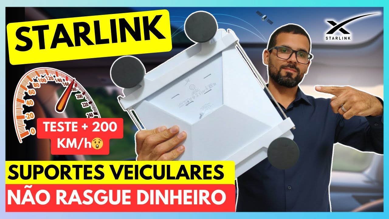 🚀STARLINK MINI: COMO EVITAR MULTAS - TOP SUPORTES VEÍCULARES - COMPRE QUALIDADE GASTANDO MUITO POUCO