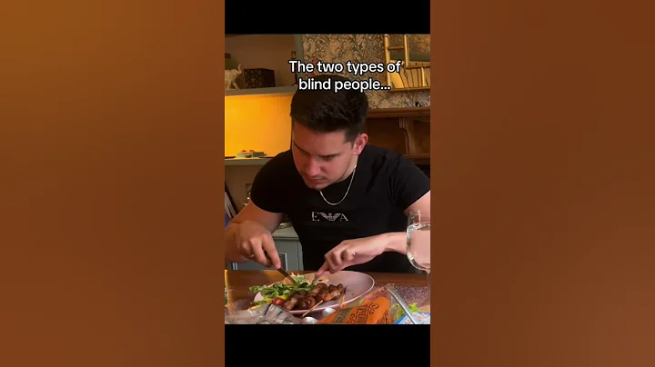 Types of blind people #shorts