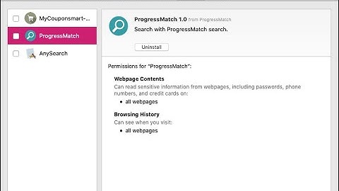 ProgressMatch adware in Safari - how to remove from Mac?