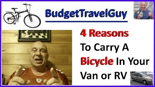 4 Reasons You May Want To Carry A Bicycle or E-Bike | Van Life, RV Life, Vacation