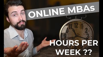 Online MBA Programs | How Much of a Time Commitment Is It??
