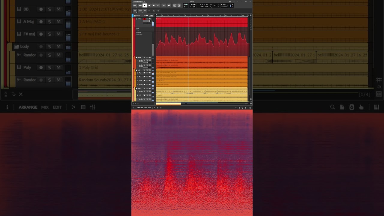 ablaze #shorts #sounddesign #bitwig