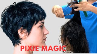 How to Cut the Perfect Pixie Magic Short Pixie Haircut Tutorial Step-by-Step