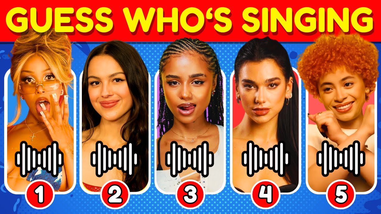 Guess Who's Singing ✅🎤 TikTok's Most Viral Songs Edition 📀🎵 Ice Spice, Tyla, Taylor Swift, Doja Cat