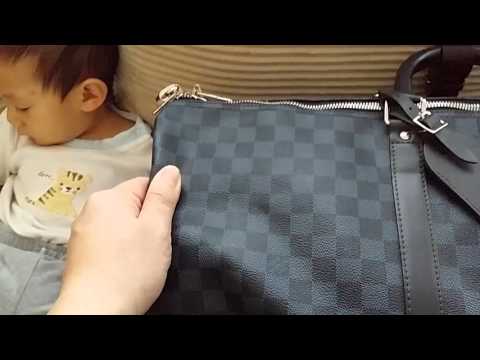 Louis Vuitton Damier Graphite Keepall Bandouliere Review 