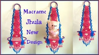 How to make Macrame Jhula/ DIY_Macrame_Jhula /Macrame jhula for beginners