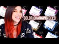 New COLOR CHANGING Glitter Gel Polishes Review! || KELLI MARISSA