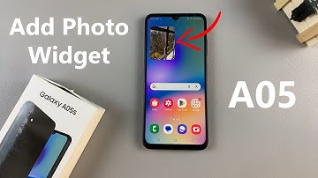 How To Add Photo Widget To Home Screen On Samsung Galaxy A05s