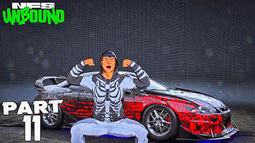 NEED FOR SPEED UNBOUND GAMEPLAY WALKTHROUGH PART 11 - SKYLINE STREET RACE (PS5)