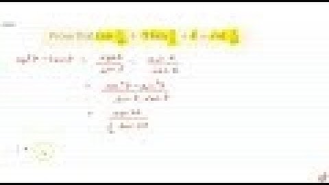 IIT JEE TRIGONOMETRIC FUNCTIONS Prove that `tan(pi/16)+2tan(pi/8)+4=cot (pi/16)`  .