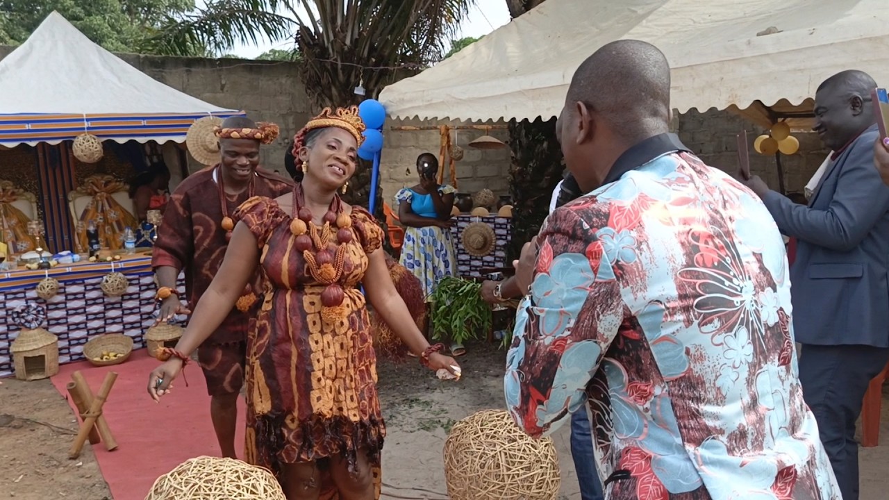 Prestation d'Adeba Konan à Akpessékro (Yamoussoukro) à la dot de Pacôme et Edwige +225 0707878768 #1