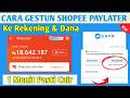 Cara Mencairkan Limit SPayLater Gestun Shopee PayLater 2026 Langsung Cair ke DANA!