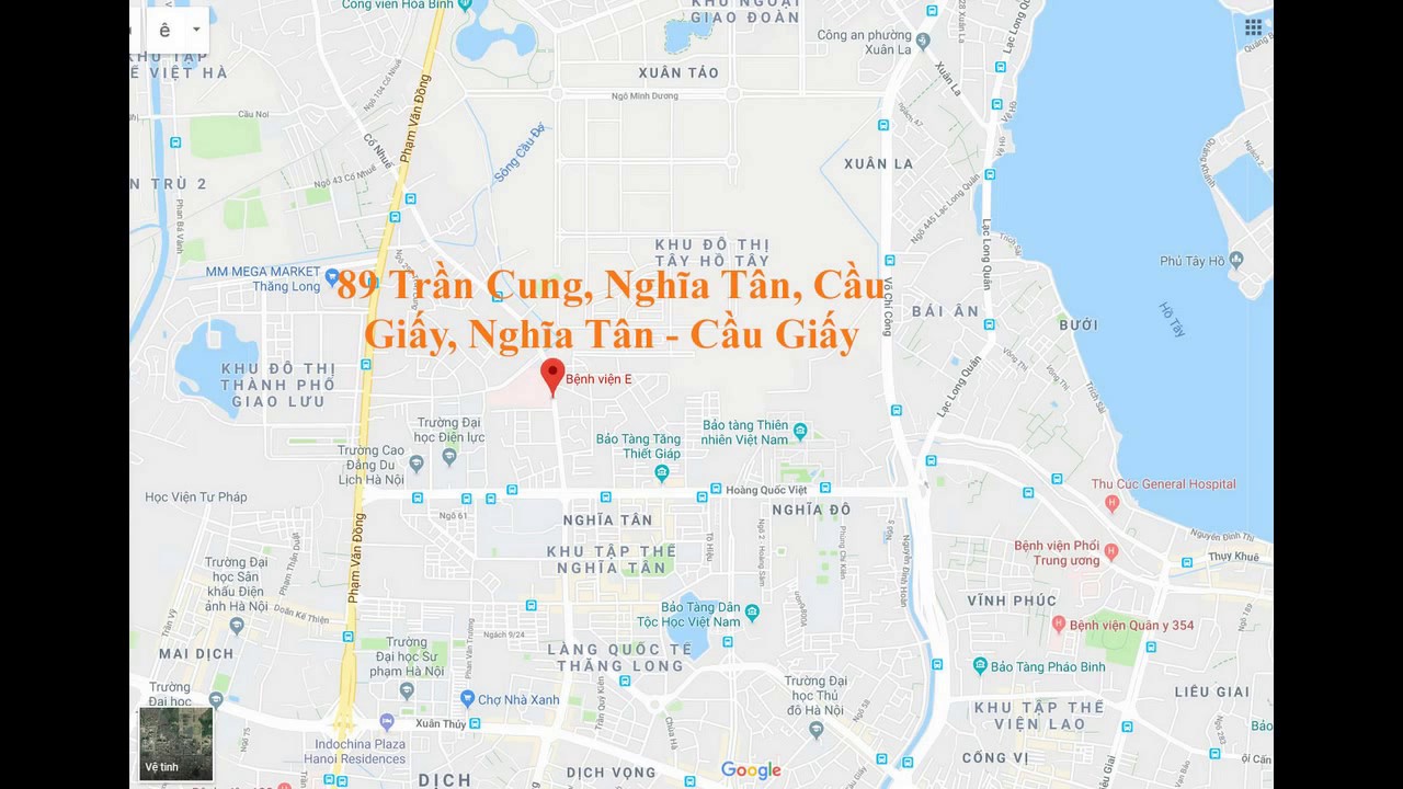 Địa chỉ, giờ làm việc Bệnh Viện E Hà Nội
