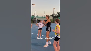 Lara Dunkley on using a ball fake to shift defenders and open space for your attackers 🏐✨ #netball