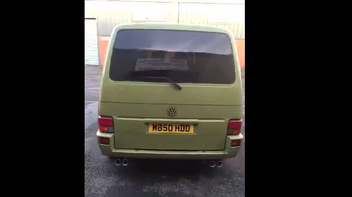 VW t4 2.4 non turbo with Pptuning full twin stainless system