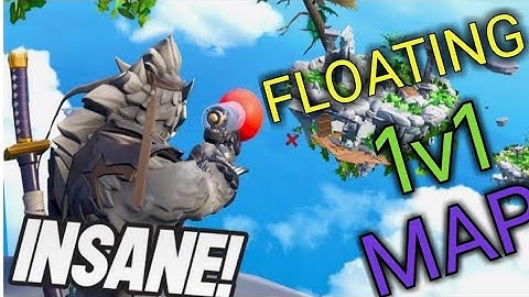 I made new 1v1 (floating) island in fortnite creative