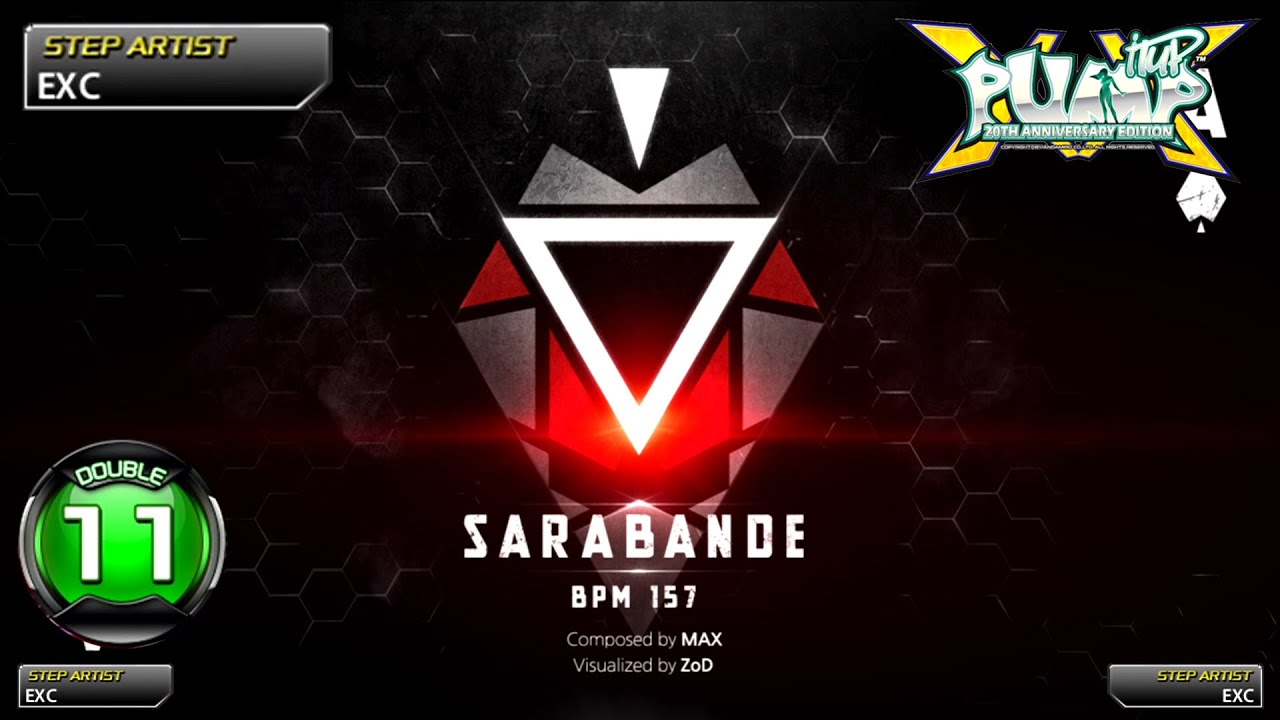 [PUMP IT UP XX] Sarabande D11