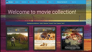 Movie App created using NodeJS, ExpressJS, EJS, JQuery, Bootstrap and MongoDB as backend database.