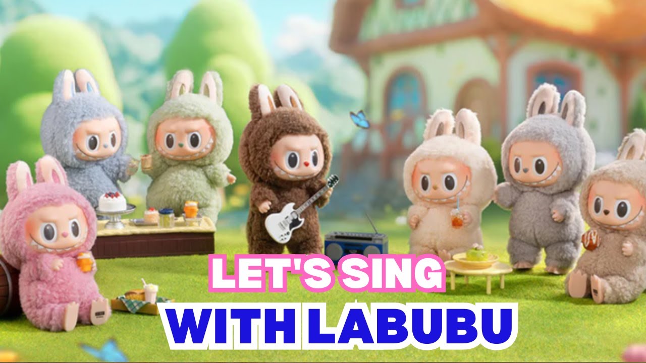 Let's sing with Lababubu v2 - viral children's song - YouTube
