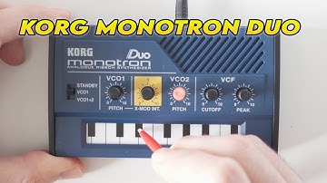 KORG Monotron Duo: My Quick Jam Session