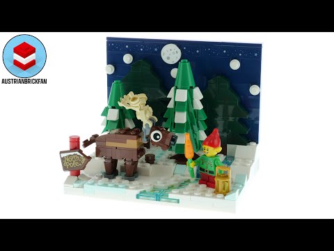 LEGO 40484 Santa´s Front Yard - Lego Speed Build Review