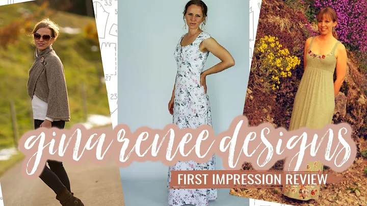 Gina Renee Designs Indie Sewing Pattern Collection...