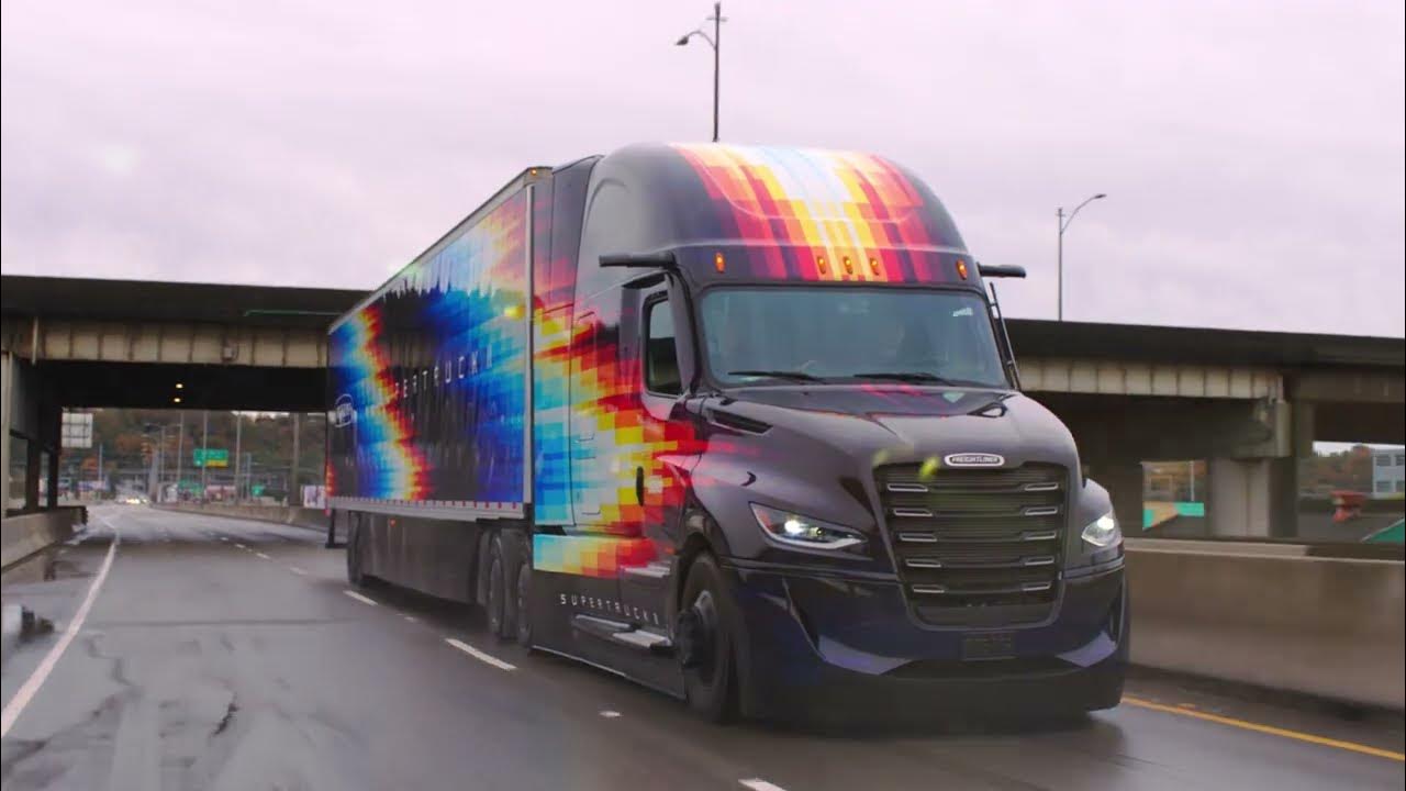 Freightliner SuperTruck II  Re-imagining Power And Safety 