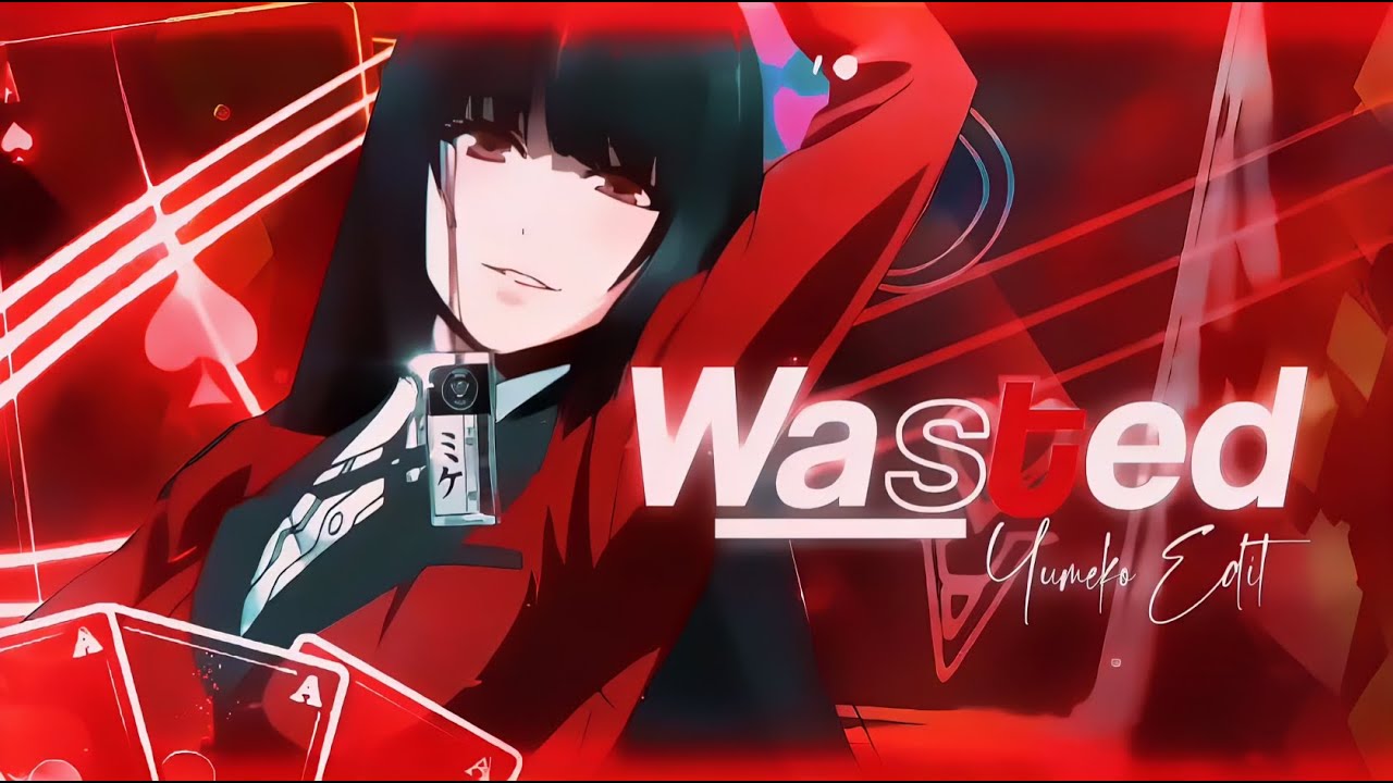 Wasted - Yumeko Jabami, Kakegurui [AMV/Edit] | retro style 4K!