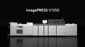 imagePRESS V1350製品紹介動画【キヤノン公式】