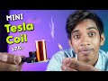 How To Make A Mini Tesla Coil In Telugu |  Telugu Experiments | Science Day Project | JLCPCB