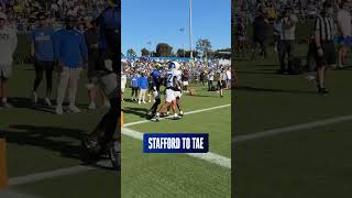 Stafford ➡️ Davante 💰 #rams #shorts