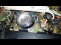 Inside an old top loading jvc vcr