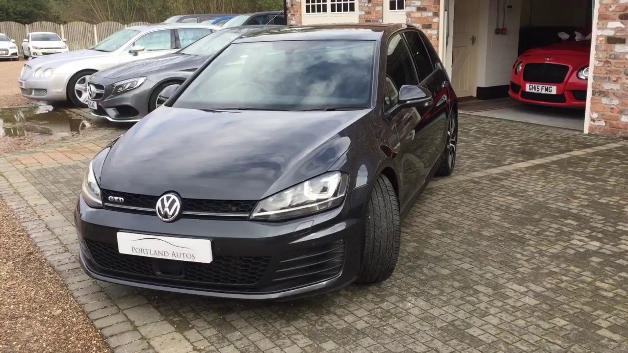 VOLKSWAGEN GOLF GTD DSG FOR SALE IN CARBON STEEL GREY METALLIC - YouTube
