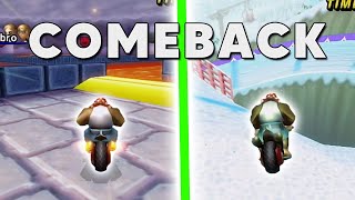 The GREATEST Comeback In Mario Kart History!